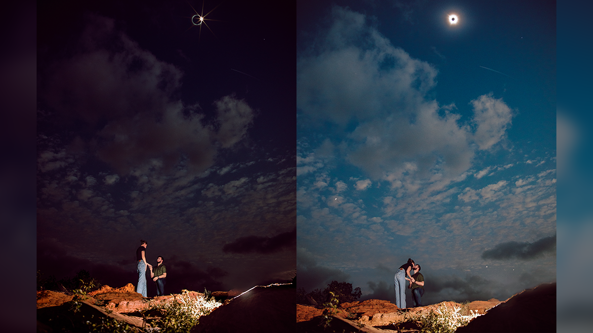 Man proposes to woman during 2024 solar eclipse in Texas – NBC 5 Dallas-Fort Worth - Vimarsana News