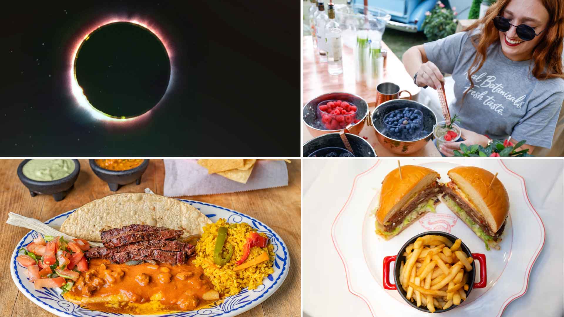 Foodie 411: Eclipse options, Fort Worth Food + Wine Festival and El
Tiempo's new location