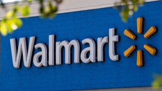 A Walmart store in San Leandro, California, U.S., on Monday, Aug. 14, 2023.