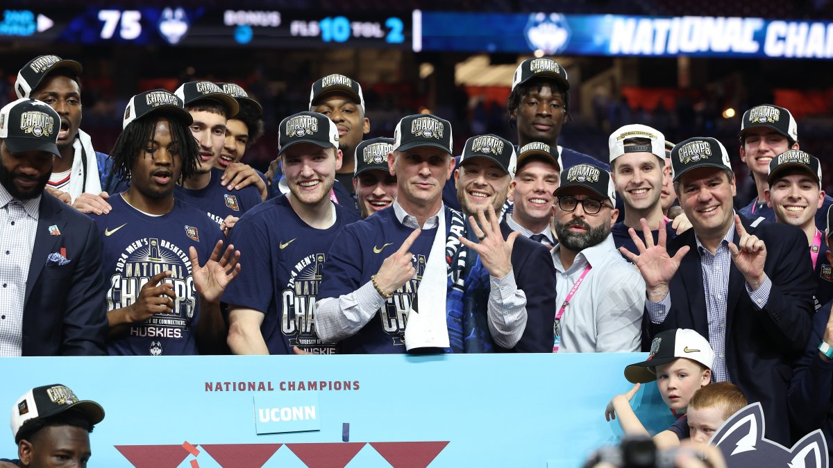 Which NCAA team has the most men’s basketball national titles? NBC 5