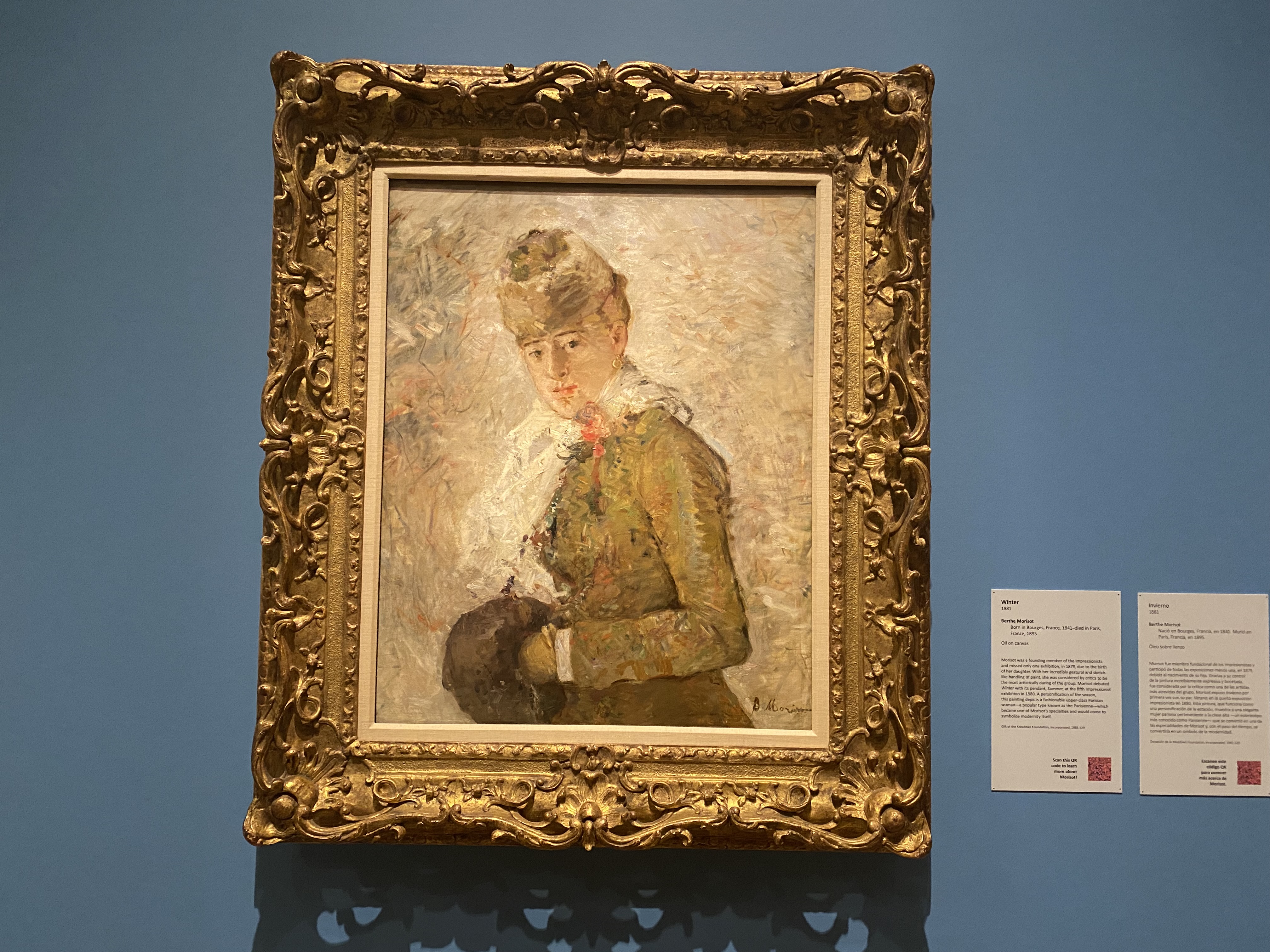 Winter Berthe Morisot Dallas Museum of Art