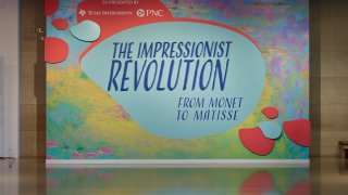 The Impressionist Revolution from Monet to Matisse Exhibition entrance