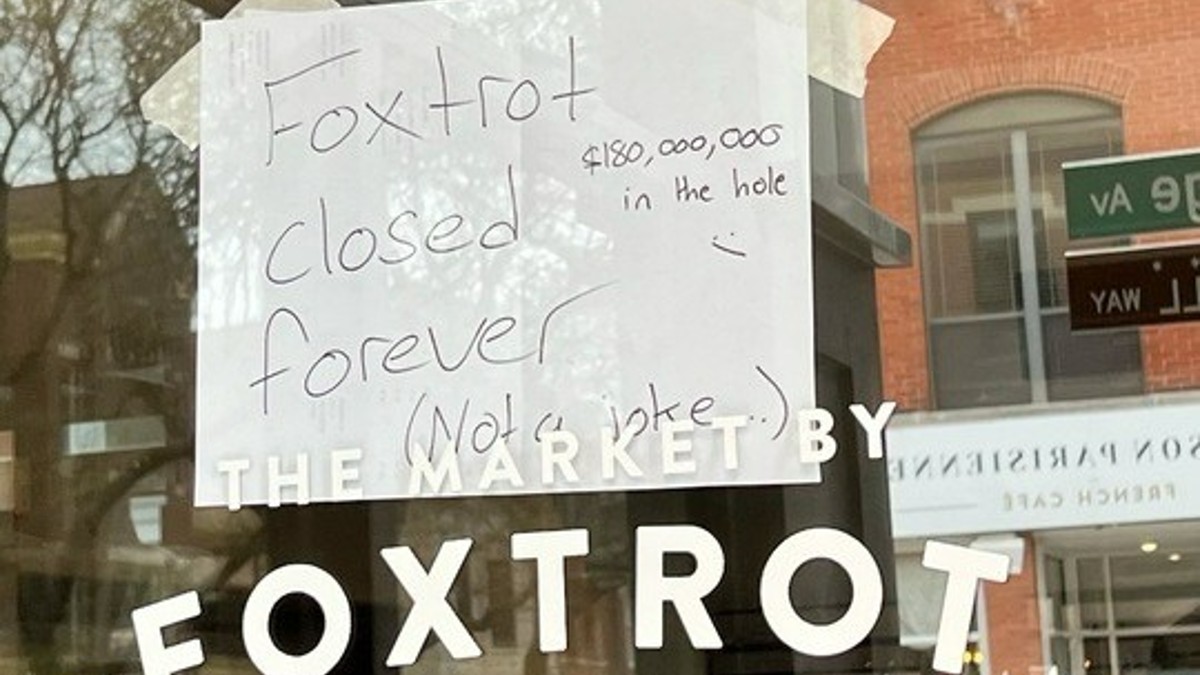 Foxtrot closes all coffee shops permanently and plans to file
bankruptcy