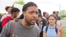 Dallas ISD English III and IV teacher Tyree Dean says he's proud of his students for using their voice.