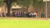 Students walk out of Wilmer-Hutchins High School, protest lack of security on campus