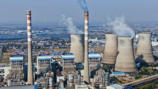 The Huaneng Huaiyin power station in Huaian, China, on Nov. 12, 2023.
