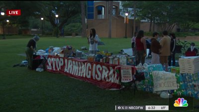 Students at UT Arlington continue pro-Palestine encampment at UT Arlington