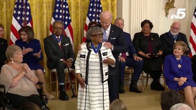 Opal Lee receives Presidential Medal of Freedom