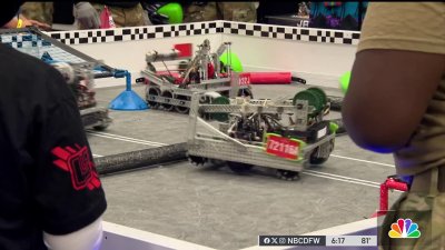 North Texas high school team competes in robotics competition