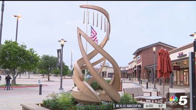 Memorial unveiled for Allen Outlet Mall shooting