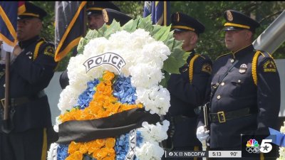 Dallas PD honors fallen officers