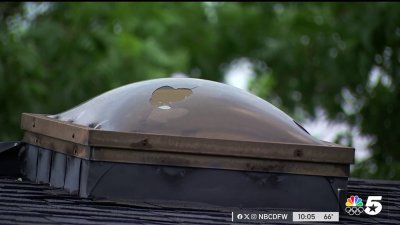 North Texans begin cleanup after hail-producing storms