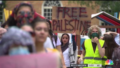 Pro-Palenstinian protestors only arrested at UT Dallas, UT Austin