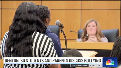 Denton ISD students, parents discuss bullying during public meeting