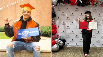 Graduation Photos: Keyshaun & Taylor