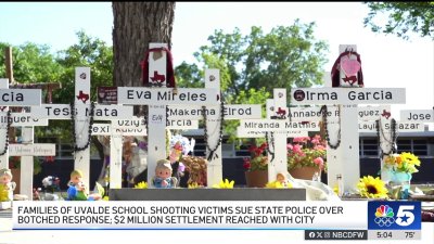 Families of Uvalde victims reach $2 million settlement with city