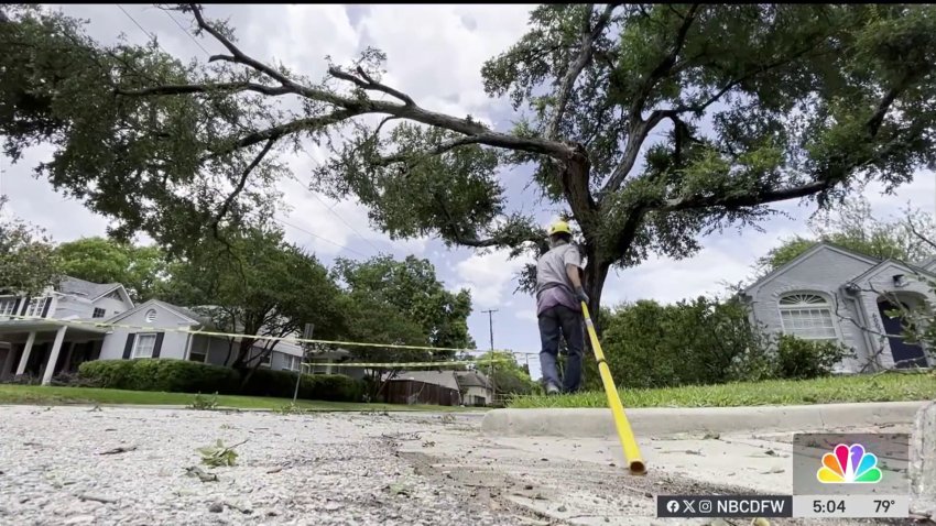 Oncor working to restore power for Dallas residents