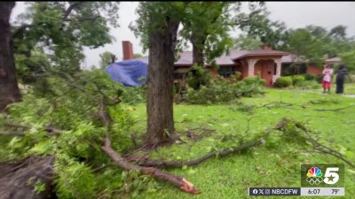 Garland community struck by North Texas storm