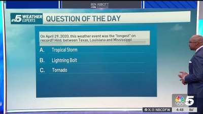 Weather Quiz: Longest weather event