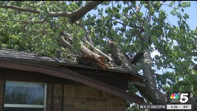 Dallas neighborhoods recovering from brutal storms