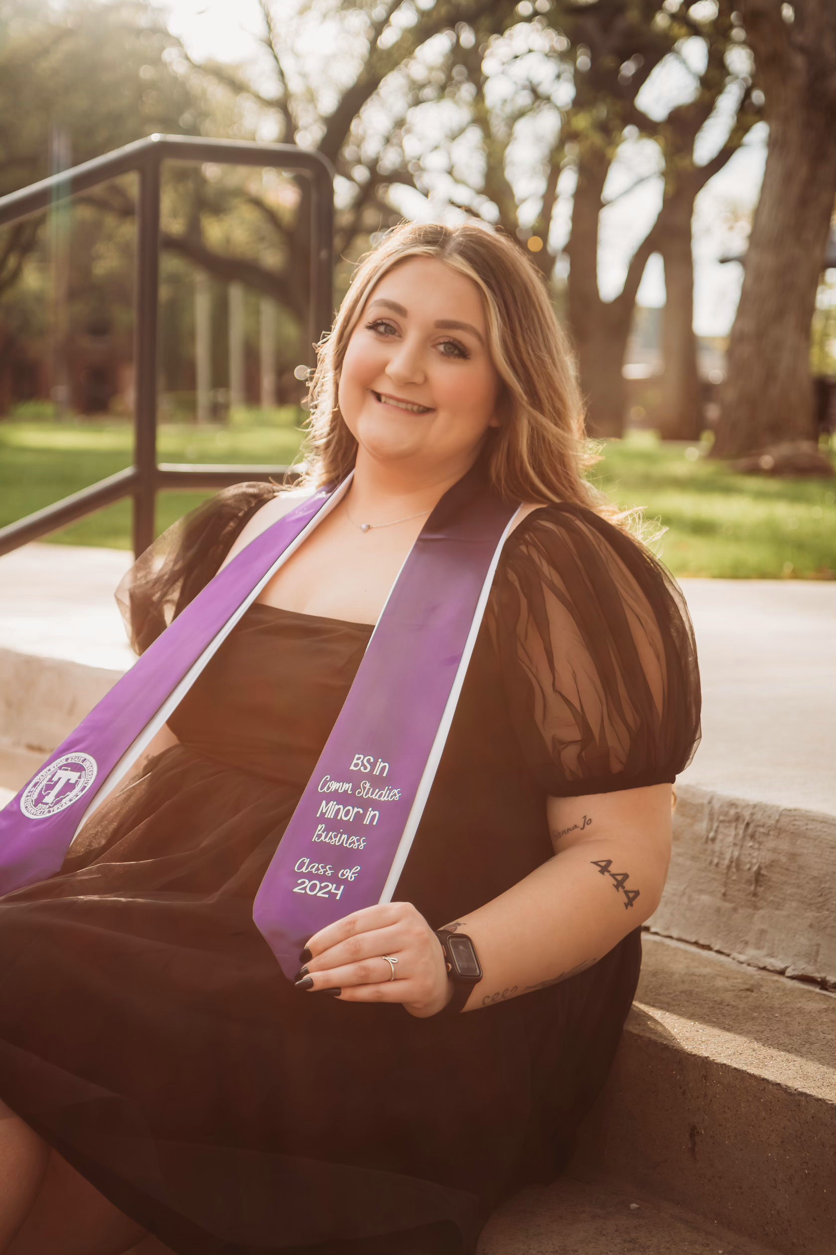 Kaylee Jo Curfman will be graduating from Tarleton State University this Friday, May 10th in Stephenville. Kaylee will graduate with BS in Communication Studies and Minor in Business. Kaylee will be a first generation college graduate.