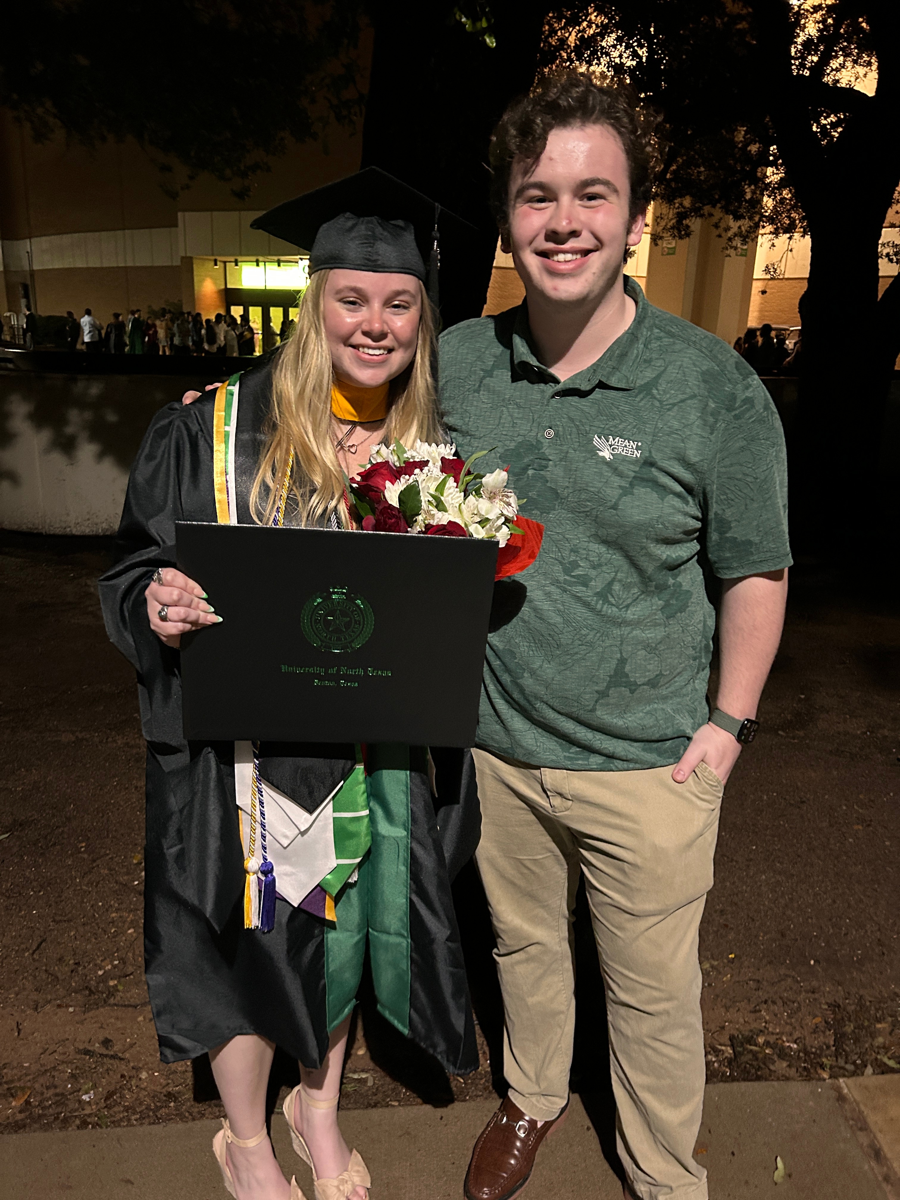 Patricia Cramer, age 22, earned her BS & MS in Accounting from UNT.