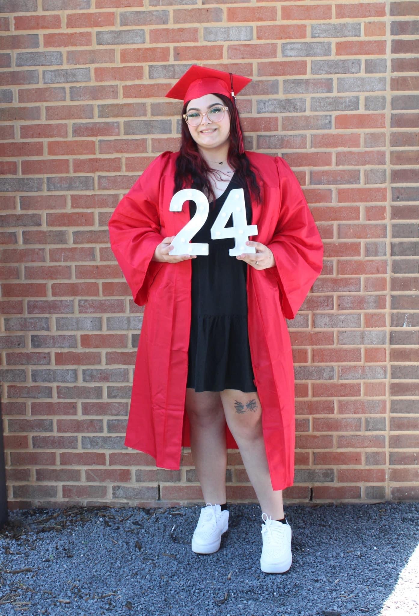 Brooklyn Carr my Granddaughter will walk the stage 5/25/2024 for her diploma from Burleson High School PaPa and Grammy are so proud of her love her so much