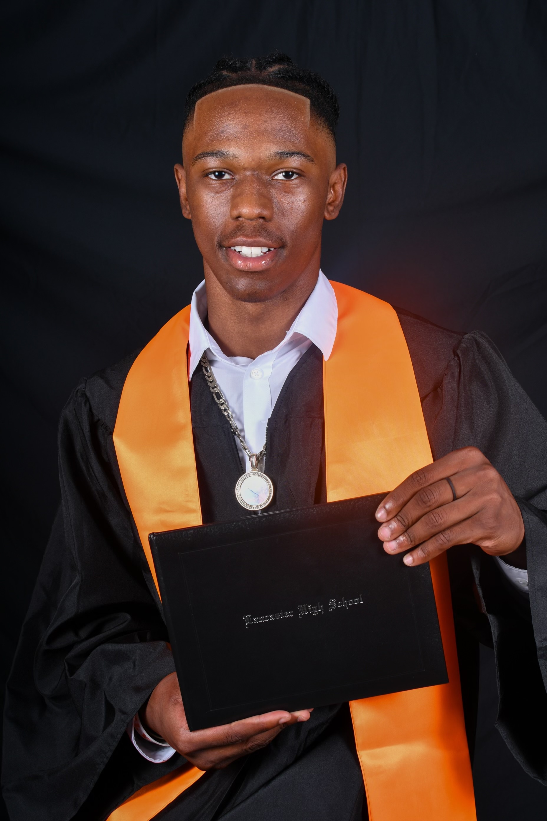 Corian Gipson will be graduating from Lancaster High Scool class of 2024 continuing his education at Clemson University