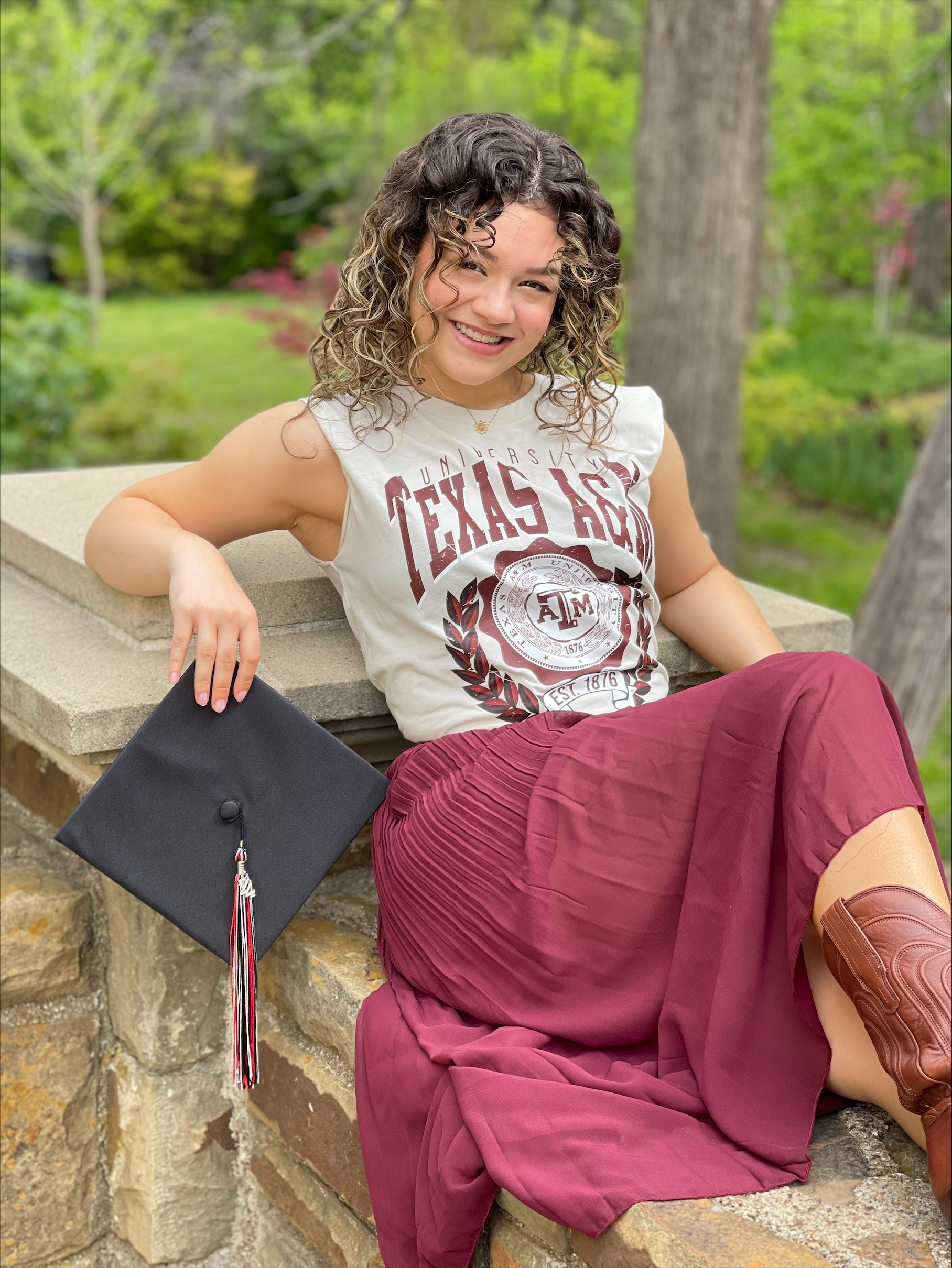 McKenzie from James Martin High School in Arlington, Texas is Graduating from the STEM academy in the top 10% of her class. She will be going to College of Engineering at Texas A&M to study Aerospace Engineering.<br> Her Father and I are so very proud! Go Aggies!! Thank you,<br> Nikole Tobey