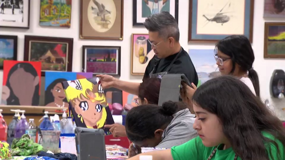 North Texas teacher inspires young artists – NBC 5 Dallas-Fort Worth