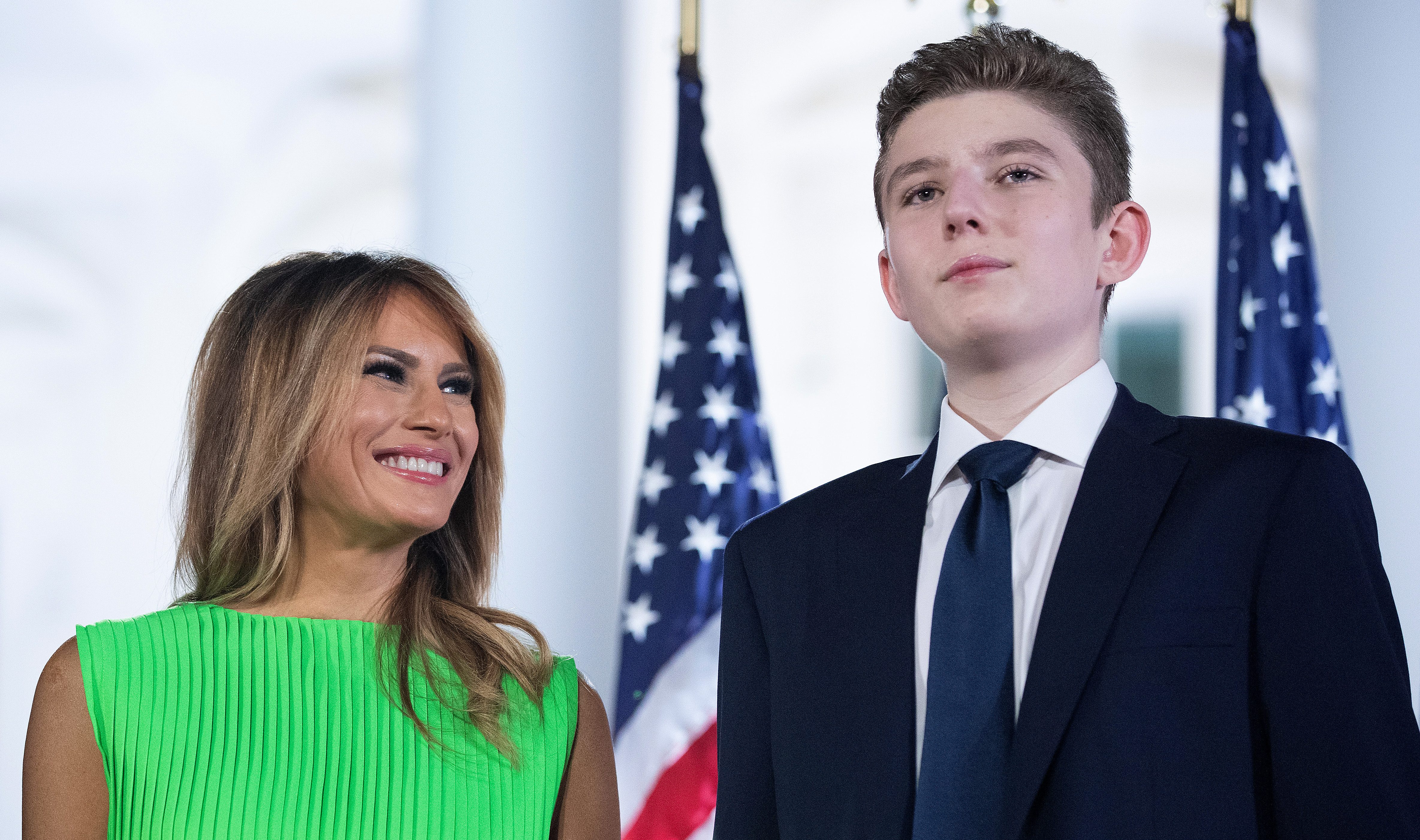 Barron Trump declines invitation to be a delegate at the Republican
National Convention
