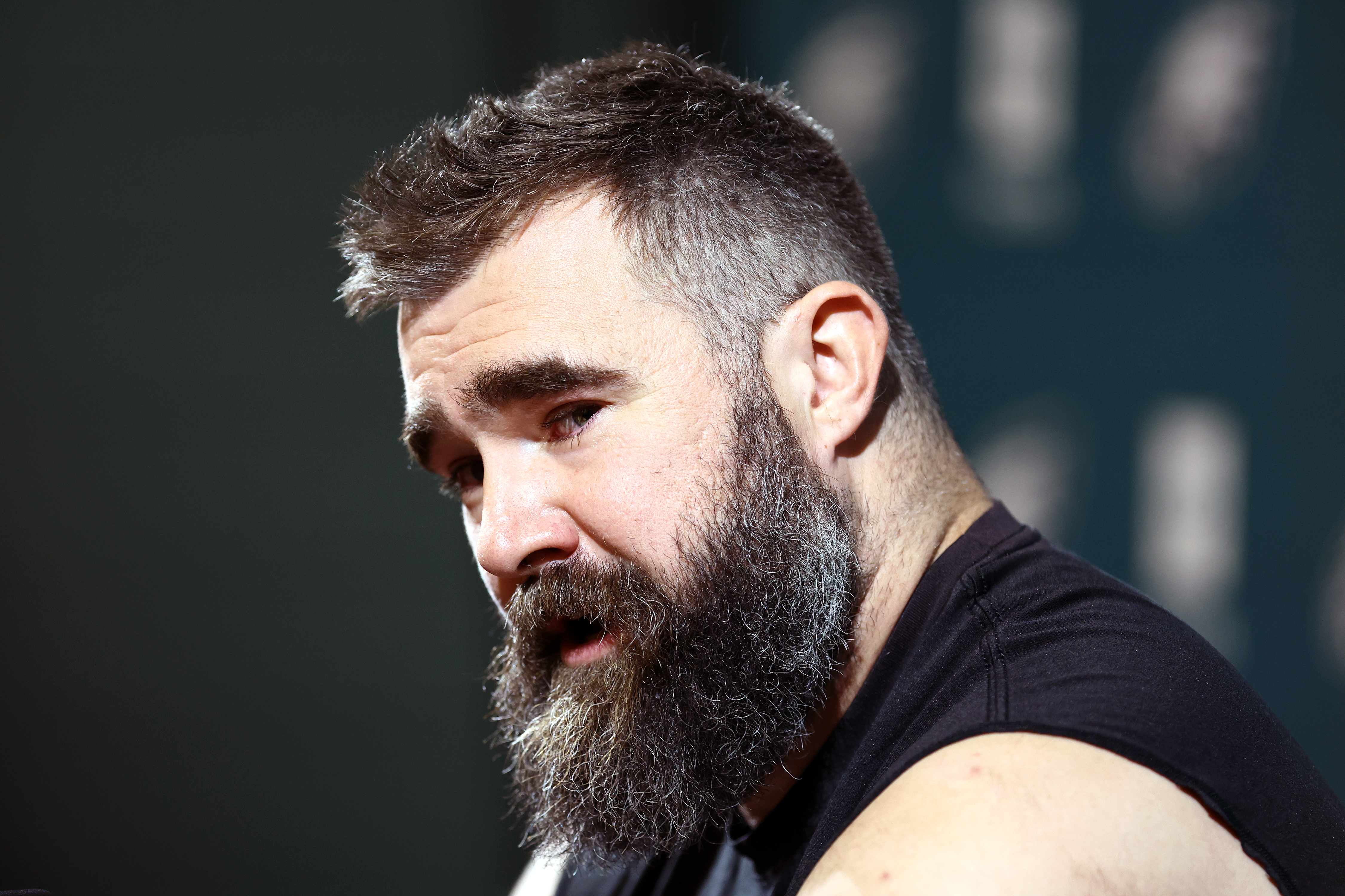 Jason Kelce reveals the one person he ‘wouldn't allow' on stage if
he was roasted