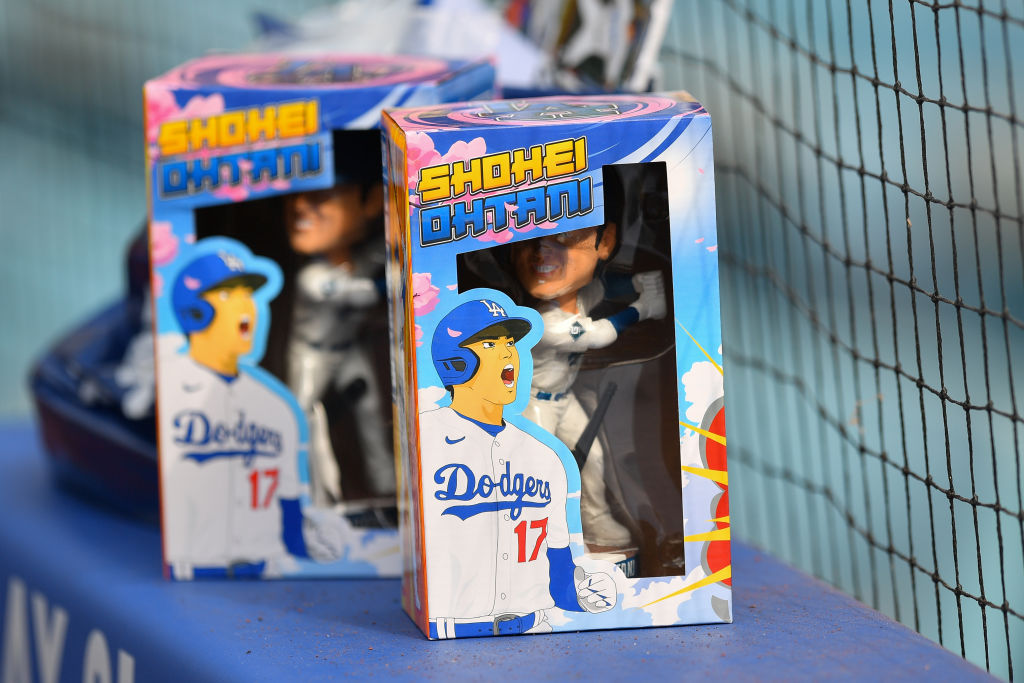 Dodgers' first Shohei Ohtani bobblehead giveaway creates ‘a stir'
and snarls stadium traffic