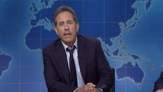 Jerry Seinfeld appears on "Weekend Update" on May 5, 2024.