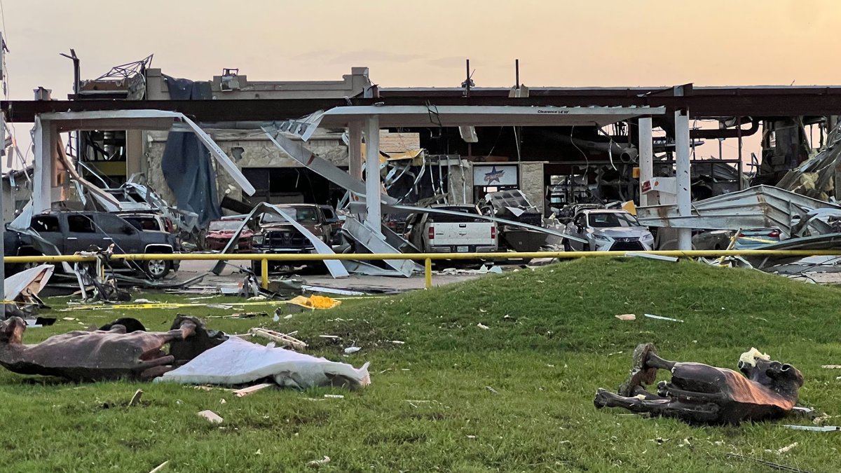 NWS says EF2, EF3 tornadoes touched down in Texas NBC 5 DallasFort