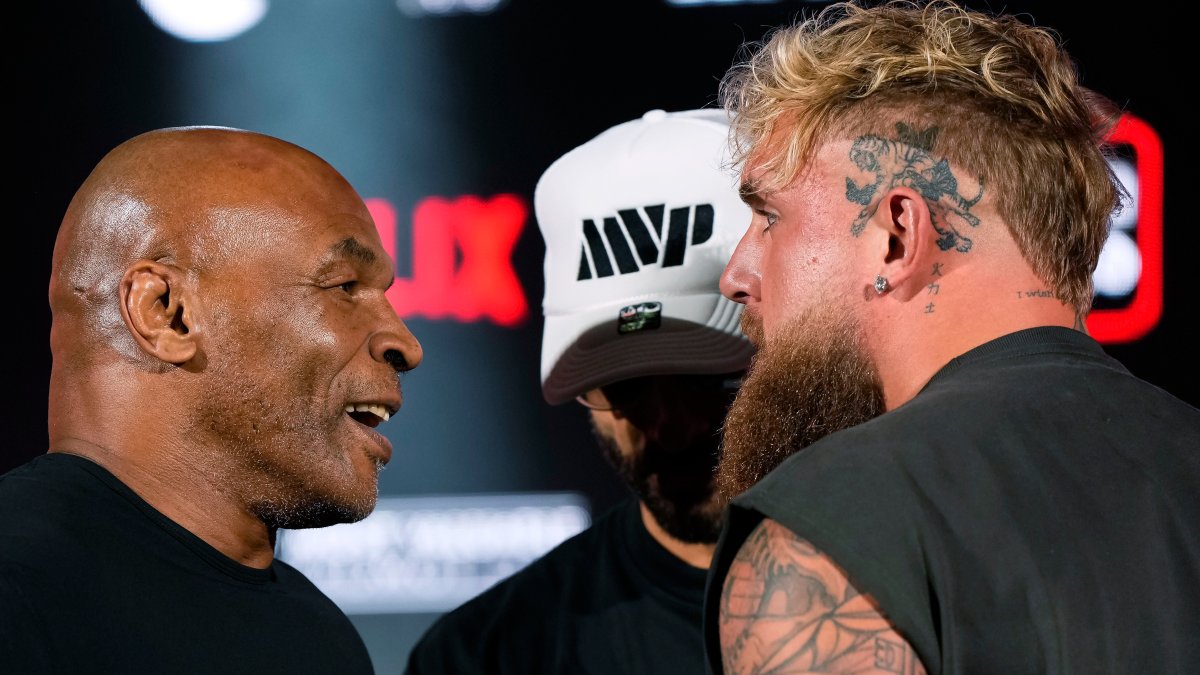 Mike Tyson ready for rescheduled fight with Jake Paul – NBC 5 Dallas-Fort  Worth