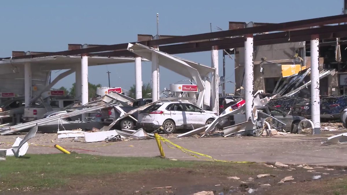 Dozens survive tornado by sheltering in gas station NBC 5 DallasFort