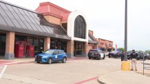 Fort Worth Police investigate an attempted robbery where a woman was stabbed multiple times, Wednesday, May 1, 2024.