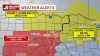 LIVE RADAR: Tornado Warning in Delta, Fannin counties