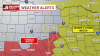 Tornado Watch trimmed; severe weather threat over in DFW