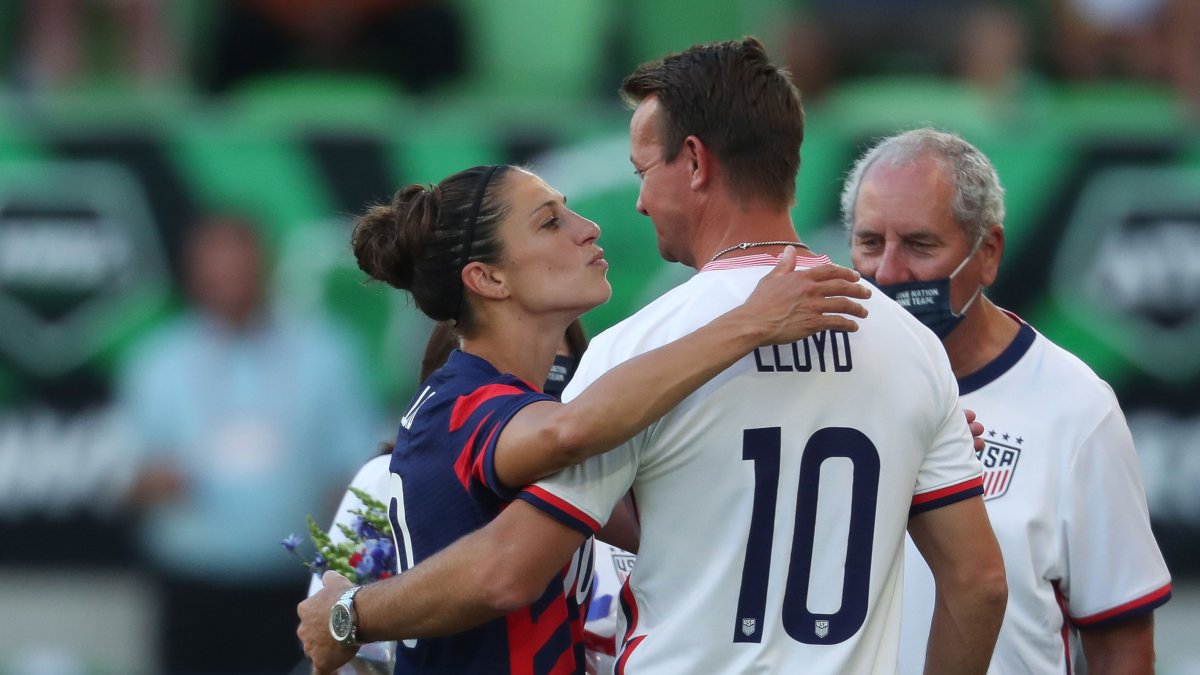 Former USWNT star Carli Lloyd pregnant with first child – NBC 5 Dallas ...