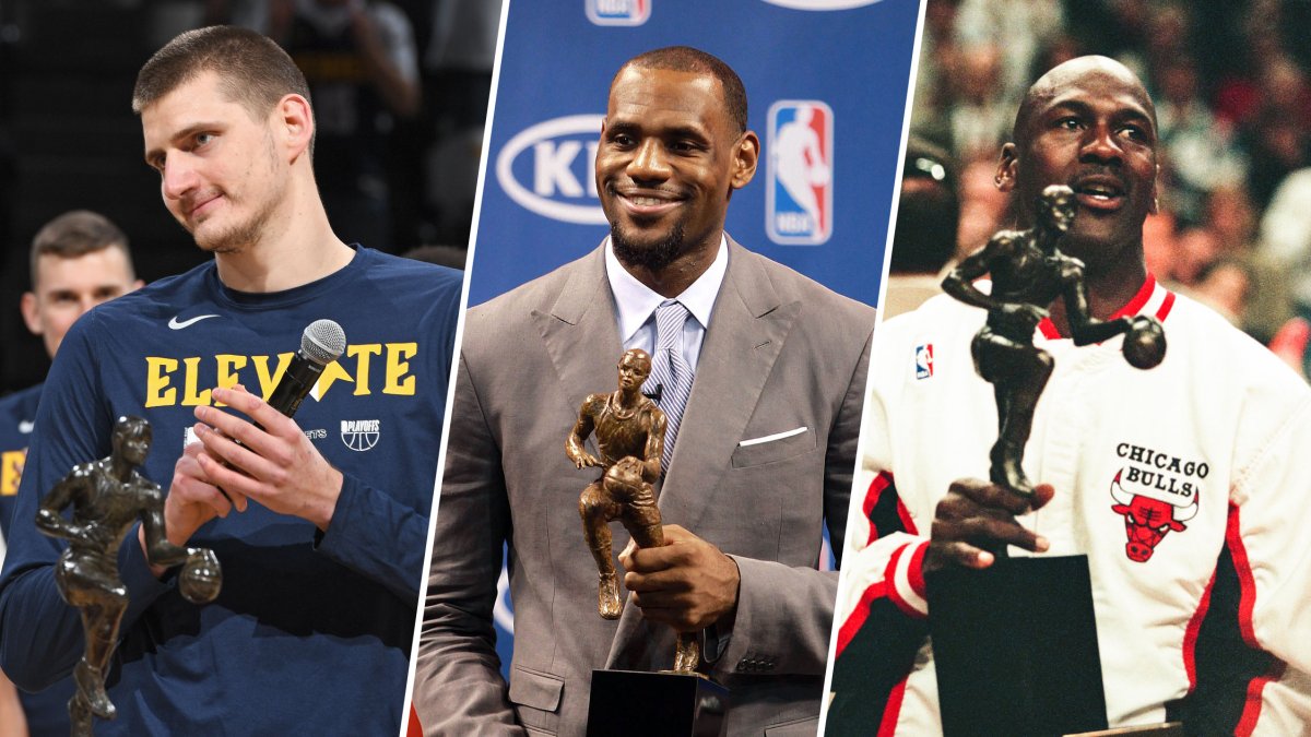 NBA players with the most MVP awards – NBC 5 Dallas-Fort Worth