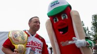 Nathan's hot dog contest parts ways with champion Joey Chestnut over plant-based frank partnership
