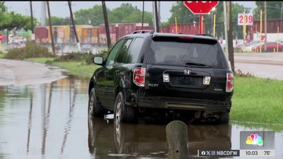 Garland hit with flash flooding as downpours continue