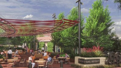 Groundbreaking on downtown redevelopment in Frisco