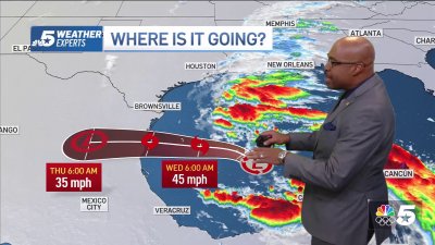Rain chances ahead due to Potential Tropical Cyclone One in the Gulf of Mexico