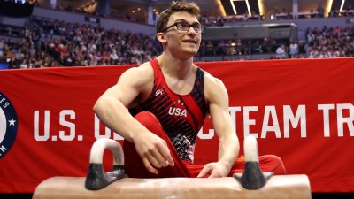 Stephen Nedoroscik clinches a spot on the men's gymnastics Olympics Team