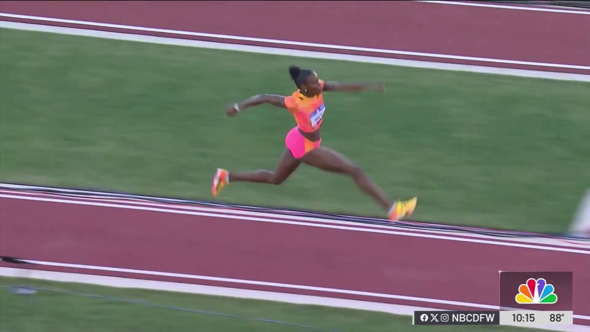 Grand Prairie’s Jasmine Moore earns second Olympic appearance NBC 5