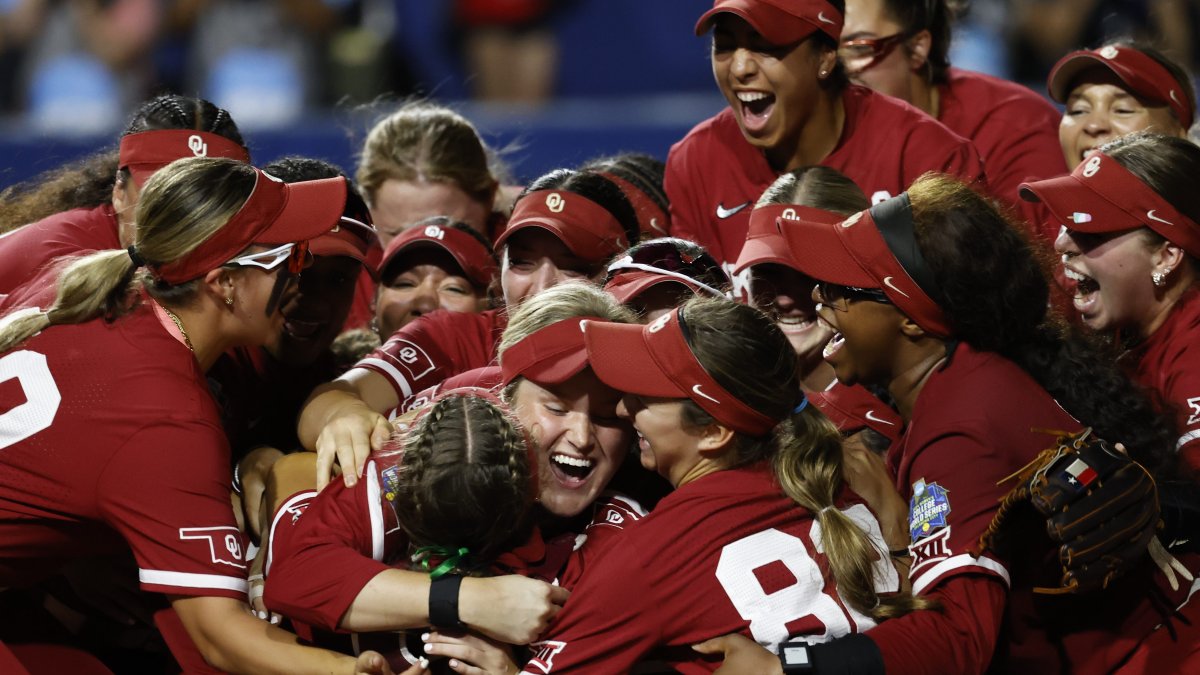 Oklahoma wins record fourth straight NCAA softball title NBC 5 Dallas