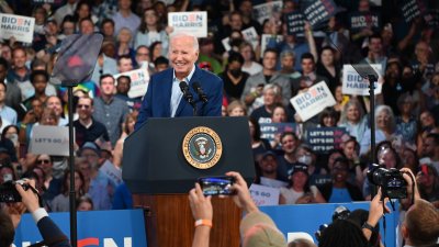 Biden holds first campaign rally after shaky debate performance